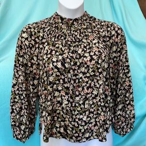 BNWT loft mock neck top size xs